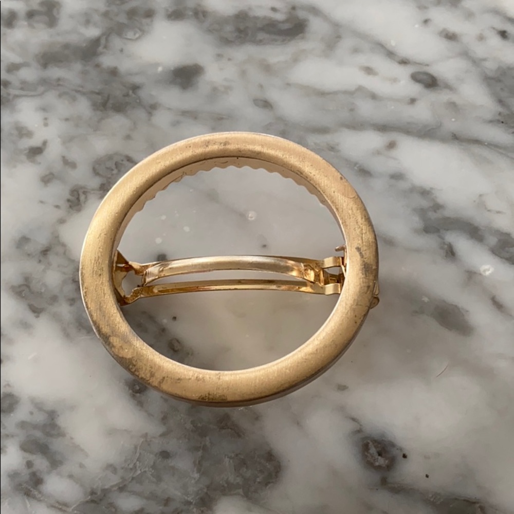 COPY - J. Crew gold barrette